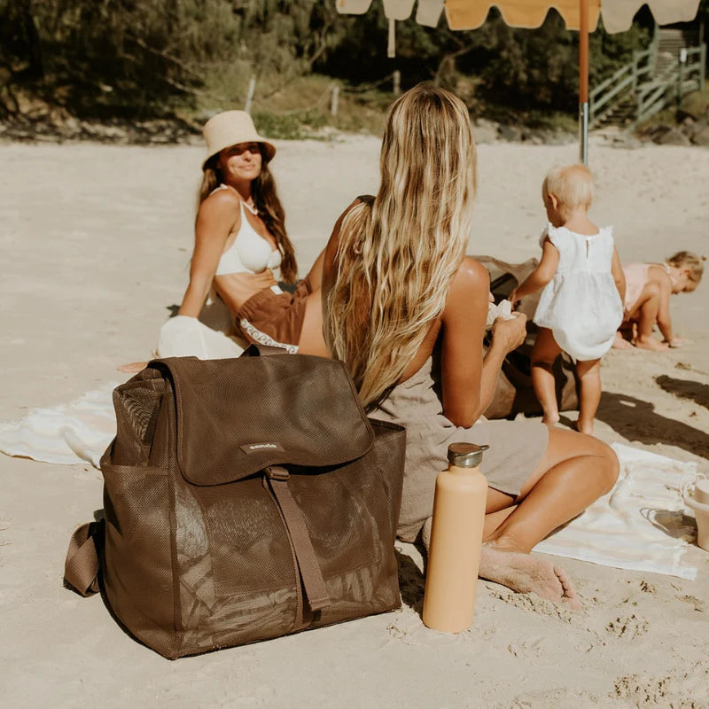 Sande™ Beach Hauler Mesh Backpack Espresso