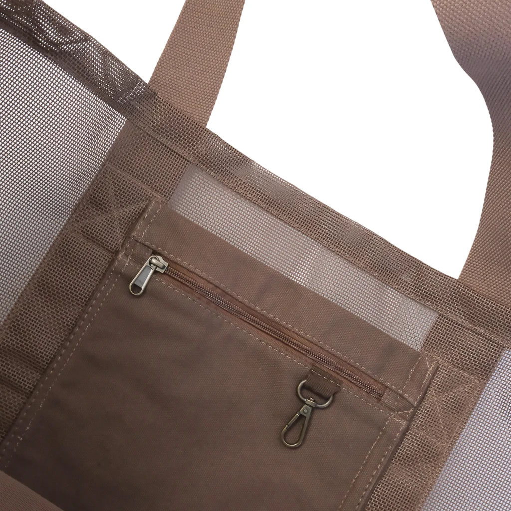 Sande™ Beach Hauler Mesh Beach Bag Espresso