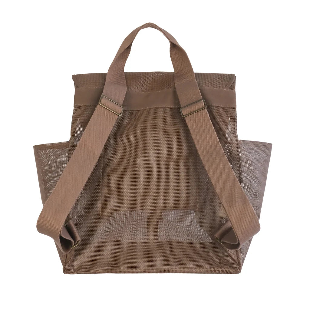 Sande™ Beach Hauler Mesh Backpack Chocolate