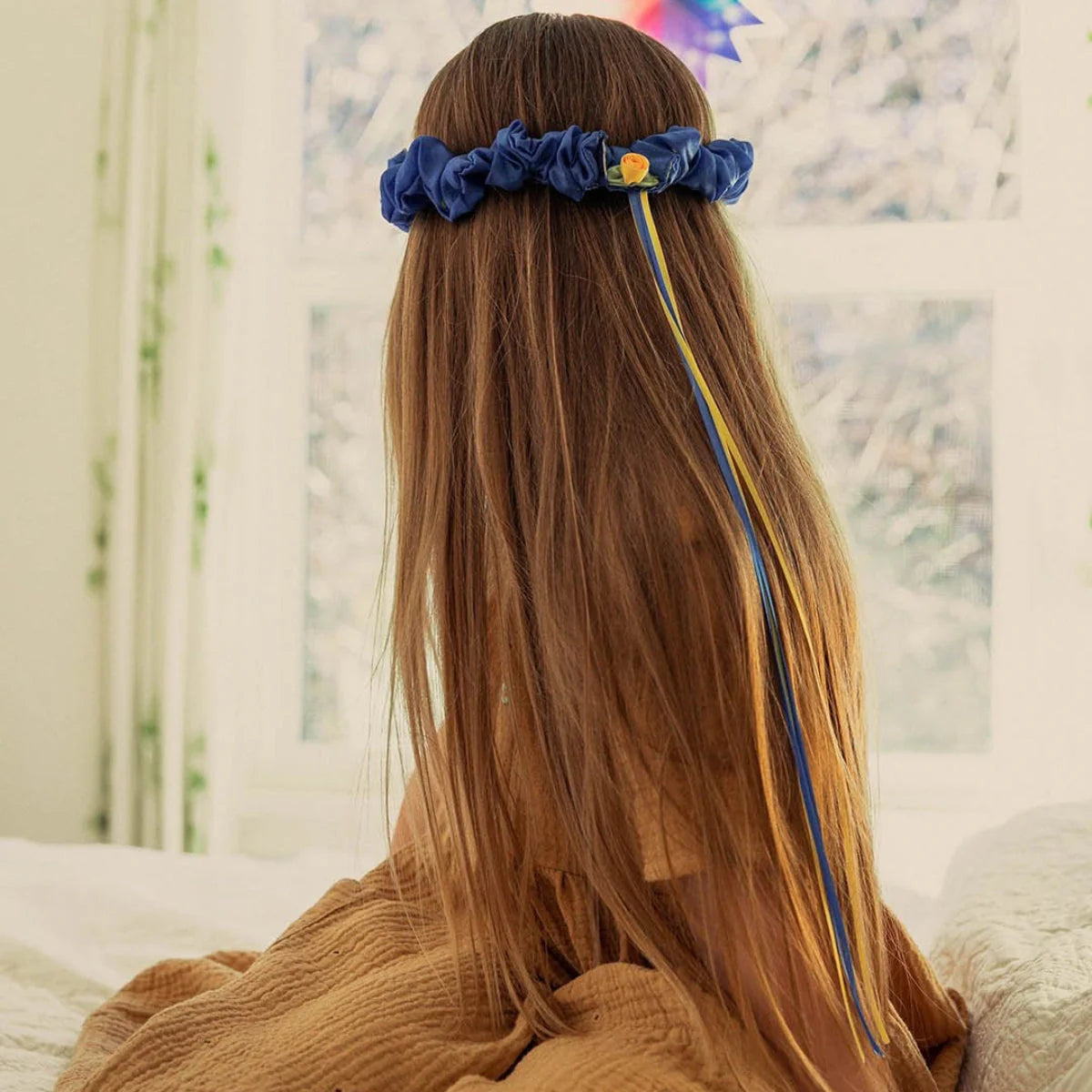 Sarah&#39;s Silks Garland Starry Night Head Piece