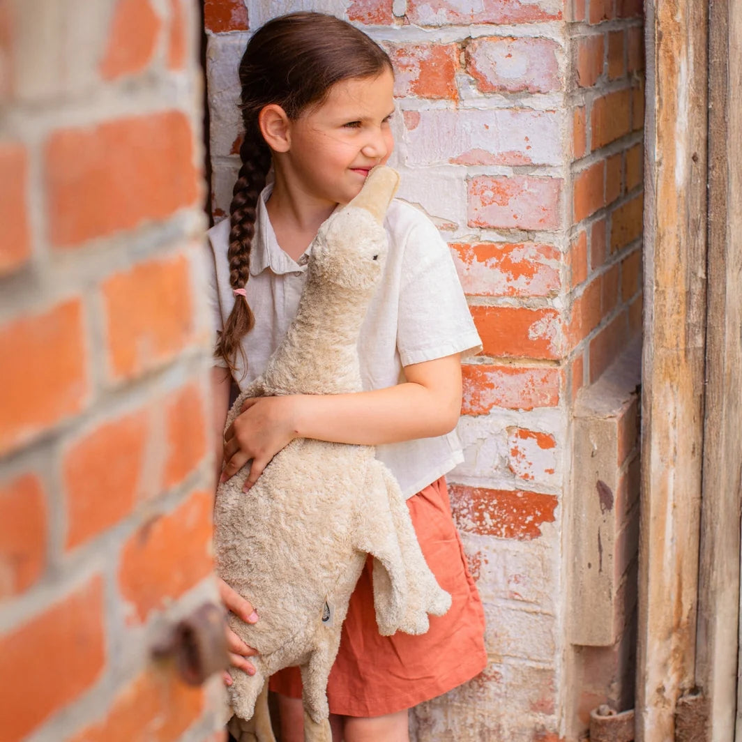 Senger Cuddly Animal - Goose large linen