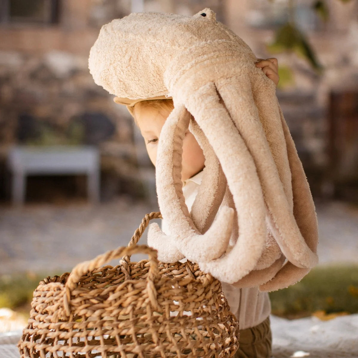 Senger Cuddly Animal - Octopus large powder