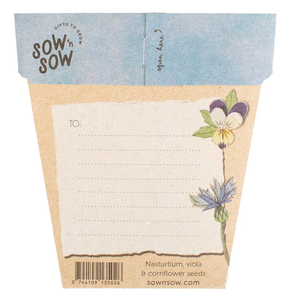 Sow &#39;n Sow Culinary Flowers Gift of Seeds