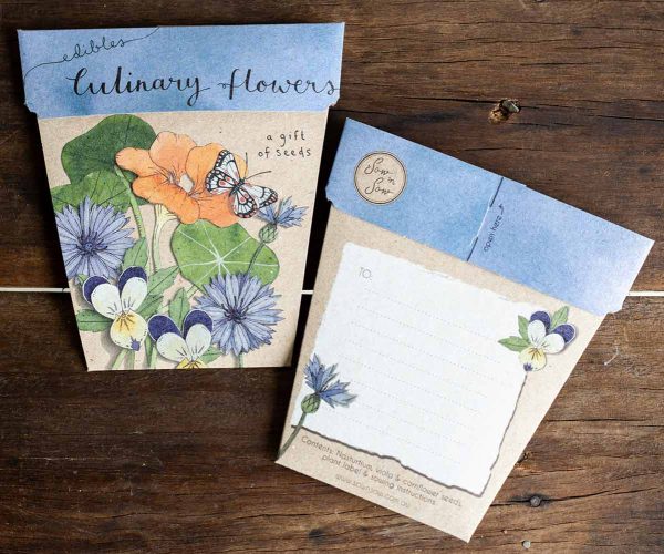 Sow &#39;n Sow Culinary Flowers Gift of Seeds