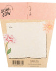 Sow 'n Sow Dahlia Gift of Seeds