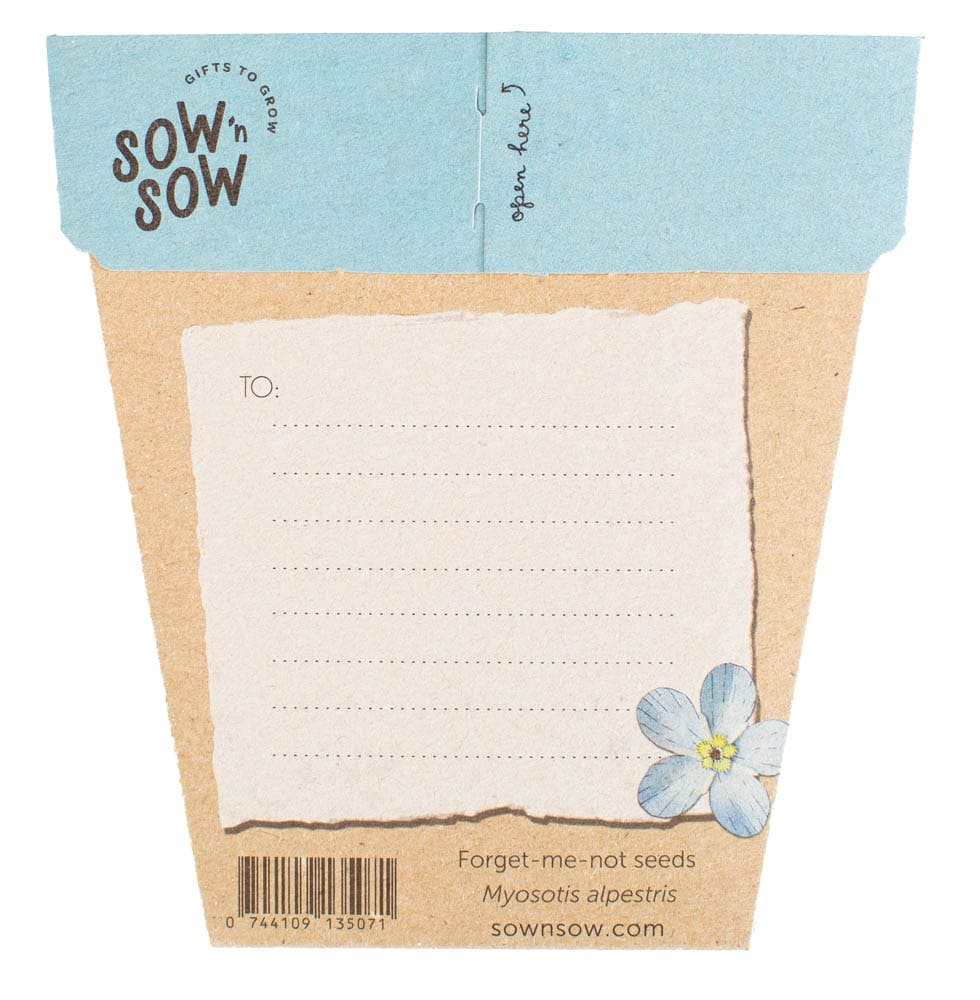 Sow &#39;n Sow Forget-me-not Gift of Seeds