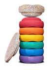 Stapelstein Balance Stepping Stones Original Board Combination Set of 8 Rainbow Classic Complete