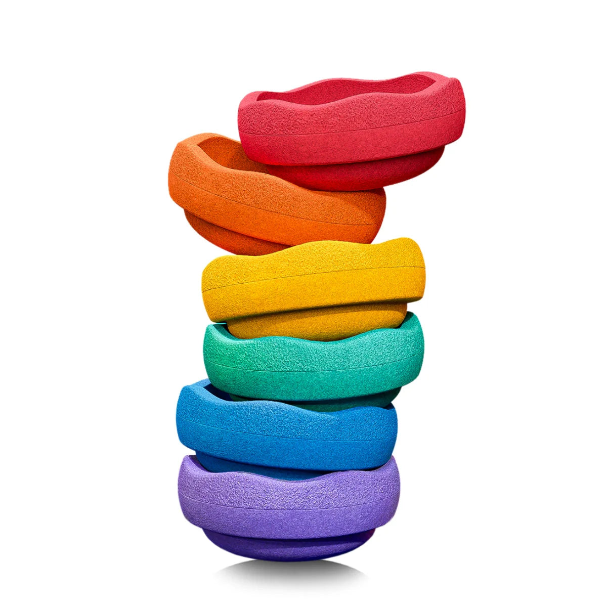 Stapelstein Balance Stepping Stones Rainbow Classic 