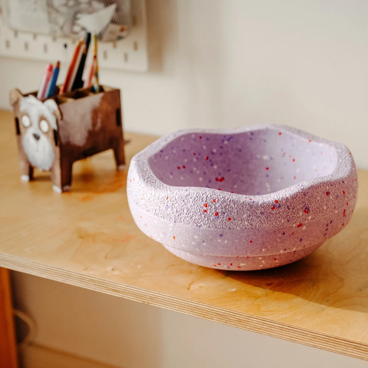 Stapelstein® Hidden Giants Balance Stone - Original - Limited Edition Violet