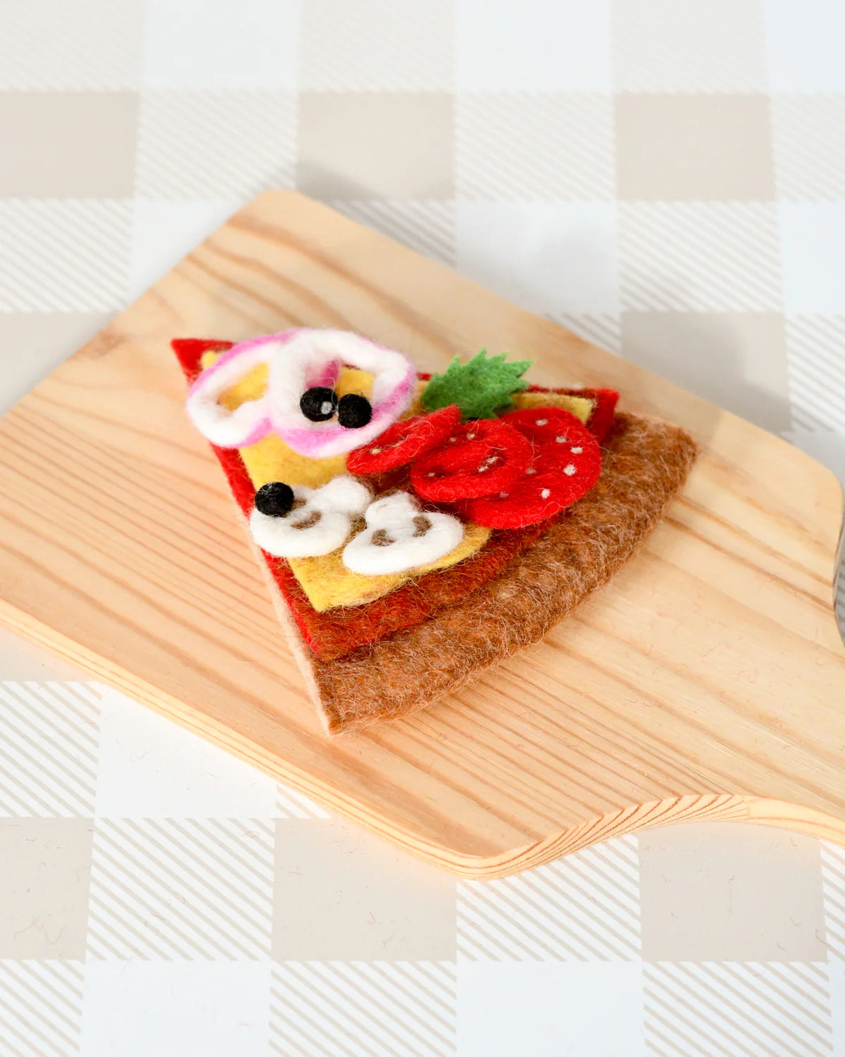 Tara Treasures Felt Mushroom Pizza Slice