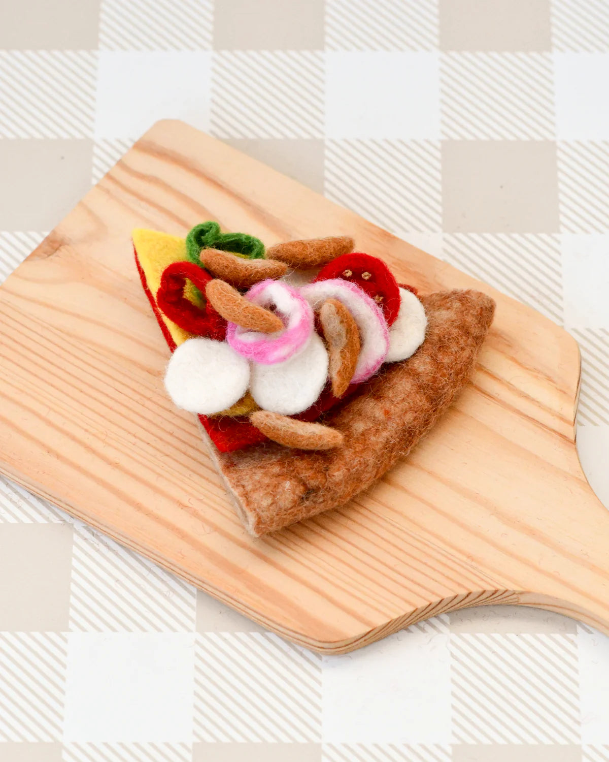 Tara Treasures Felt BBQ Chicken Pizza Slice