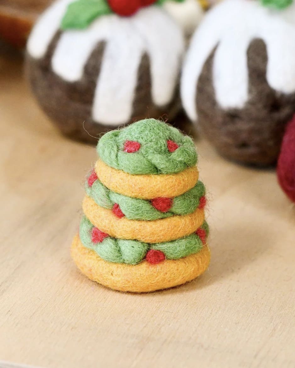 Tara Treasures Felt Christmas Cookie Tree