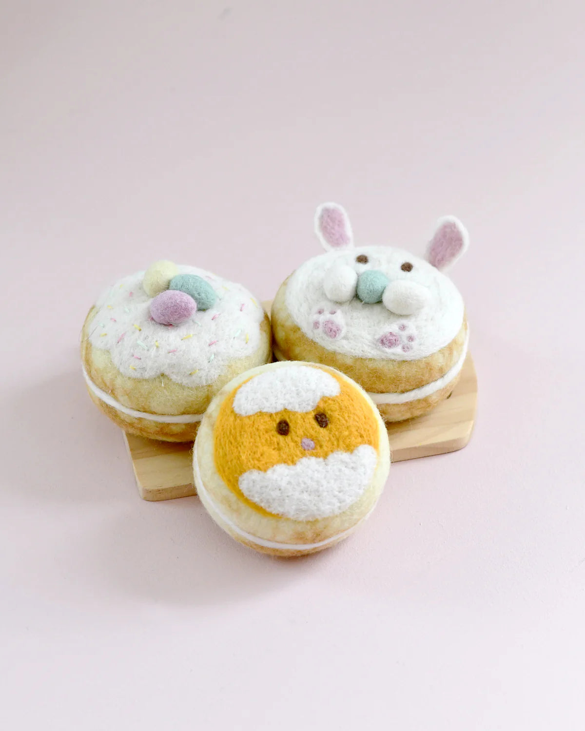 Tara Treasures Felt Easter Donuts (Set of 3)