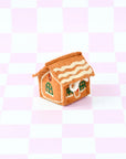 Tara Treasures Felt Gingerbread House Green Windows