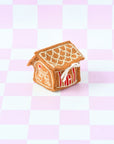 Tara Treasures Felt Gingerbread House Red Door