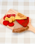 Tara Treasures Felt Hawaiian Pizza Slice