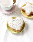 Tara Treasures Felt Heart Icing Cookie with Sprinkles