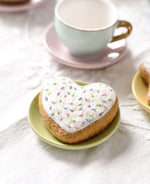 Load image into Gallery viewer, Tara Treasures Felt Heart Icing Cookie with Sprinkles
