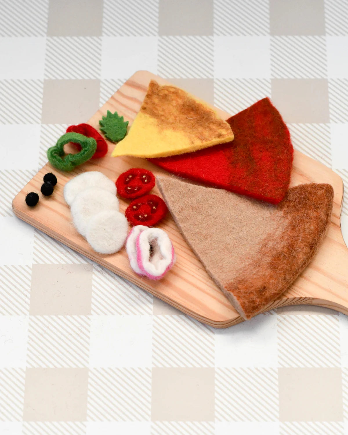 Tara Treasures Felt Margherita Pizza Slice