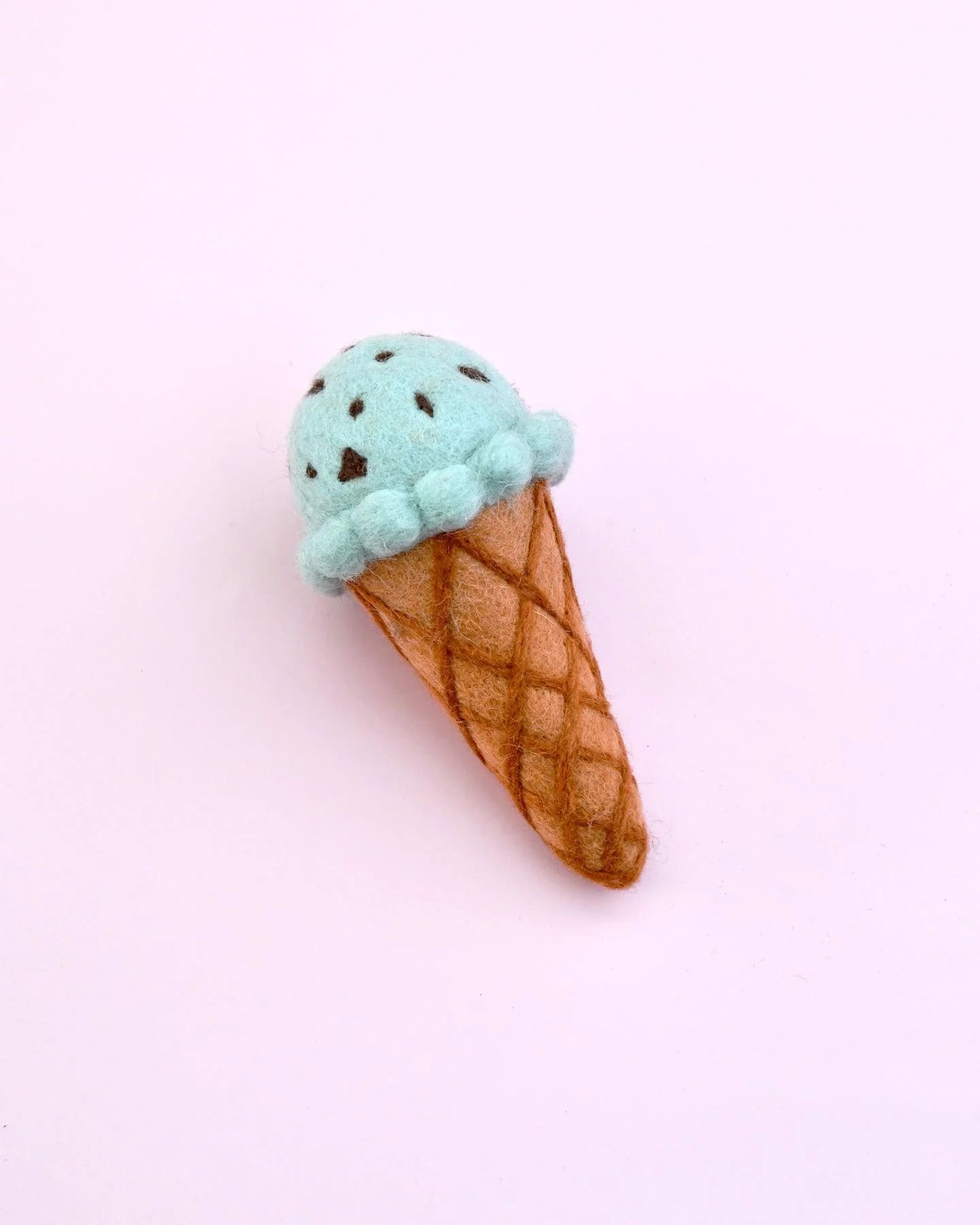 Tara Treasures Felt Mint Chocolate Chip Ice Cream