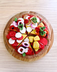Tara Treasures Felt BBQ Chicken Pizza Slice