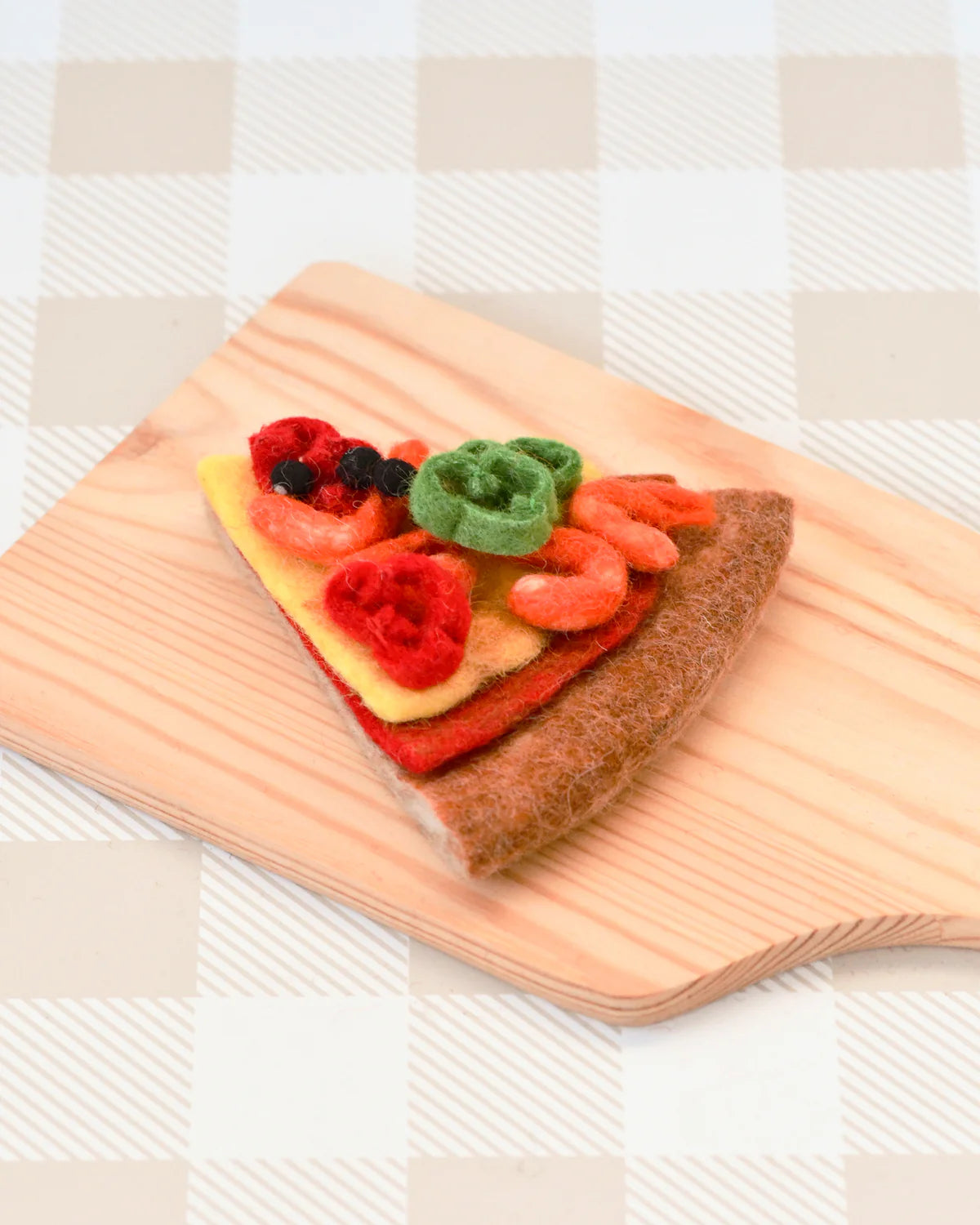 Tara Treasures Felt Seafood Pizza Slice