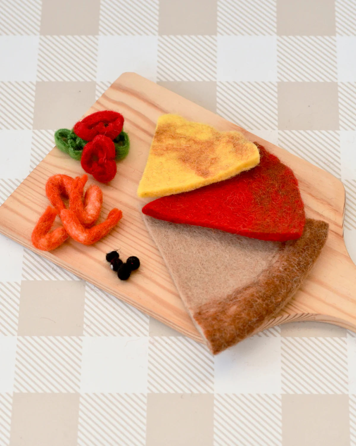 Tara Treasures Felt Seafood Pizza Slice