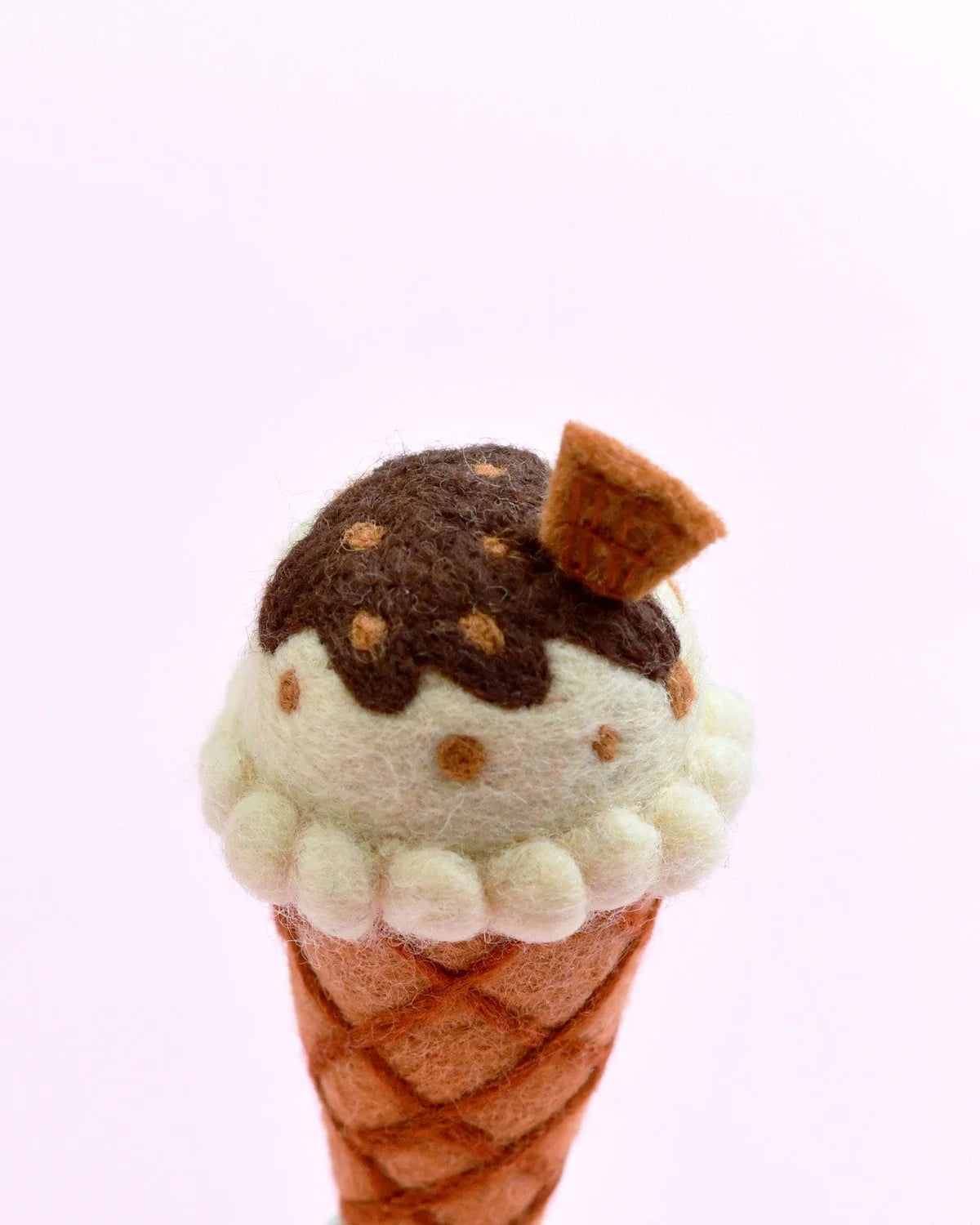 Tara Treasures Felt Vanilla Chocolate Fudge Ice Cream