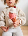 Tara Treasures Felt Watermelon and Coconut Sorbet Ice Cream