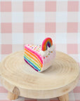 Tara Treasures Felt Rainbow Cake Slice