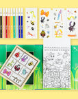 Tiger Tribe Colouring Set - Backyard Bugs