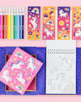 Tiger Tribe Colouring Set stickers
