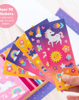Tiger Tribe Colouring Set stickers