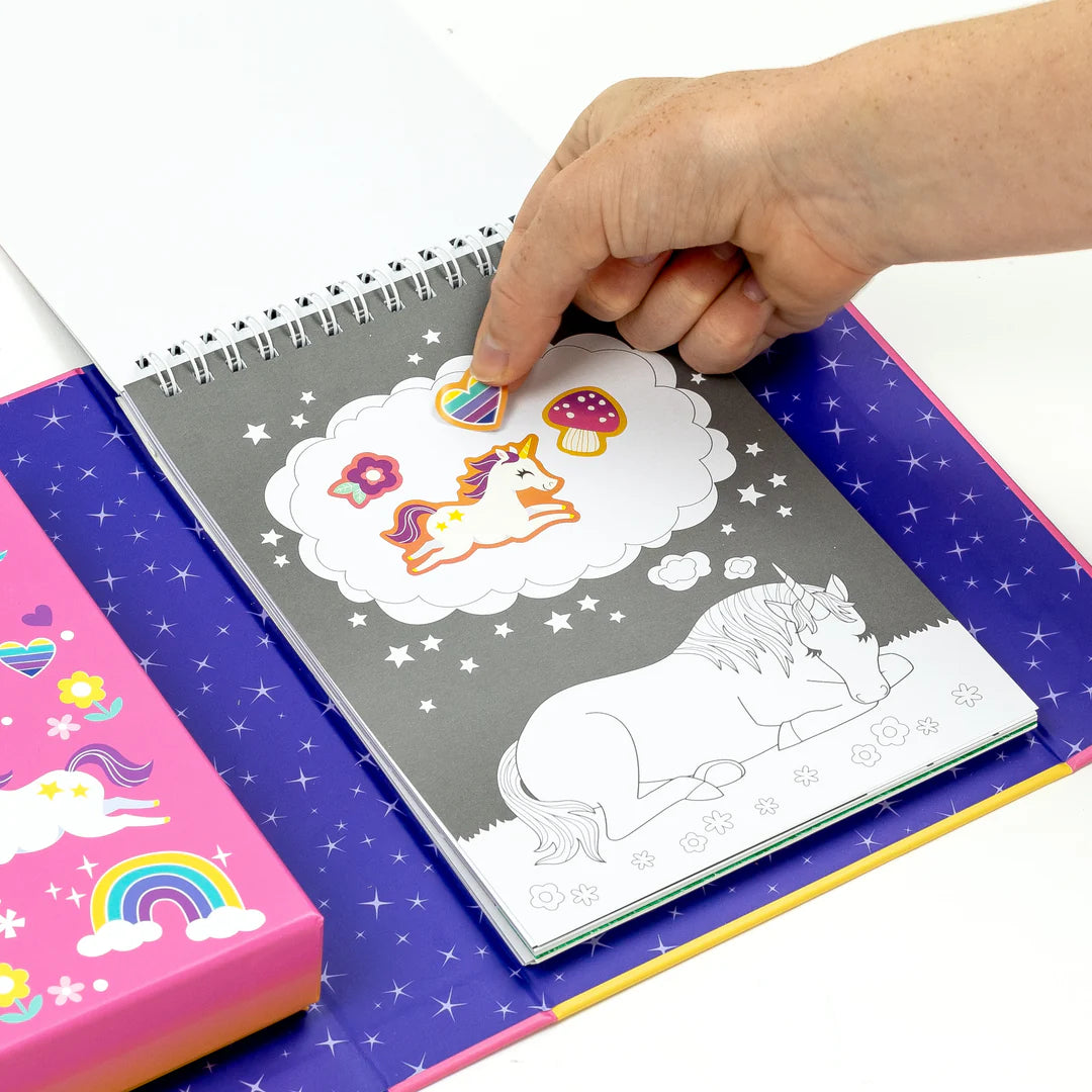 Tiger Tribe Colouring Set - Unicorn Magic