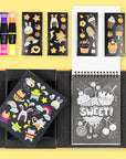 Tiger Tribe Neon Colouring activity set