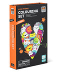 Tiger Tribe Neon Colouring Set - Glow Friends