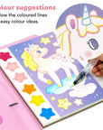 Tiger Tribe Paint a Picture Set - Unicorn Skies