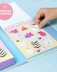 Tiger Tribe Scented Stacks Of Stickers - Dreamy Desserts