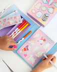 Tiger Tribe Scented Stacks Of Stickers - Dreamy Desserts
