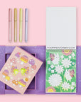 Tiger Tribe Shimmer Colouring Set Little Fairy Land