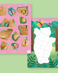 Tiger Tribe Sticker by Numbers - Animals