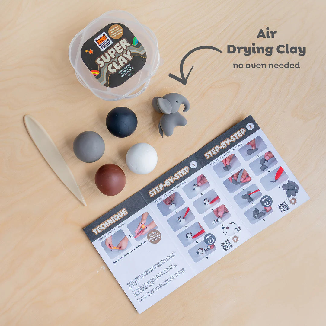 Tiger Tribe Super Clay air drying clay