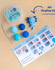 Tiger Tribe Super Air Drying Clay - Ocean (Blues)