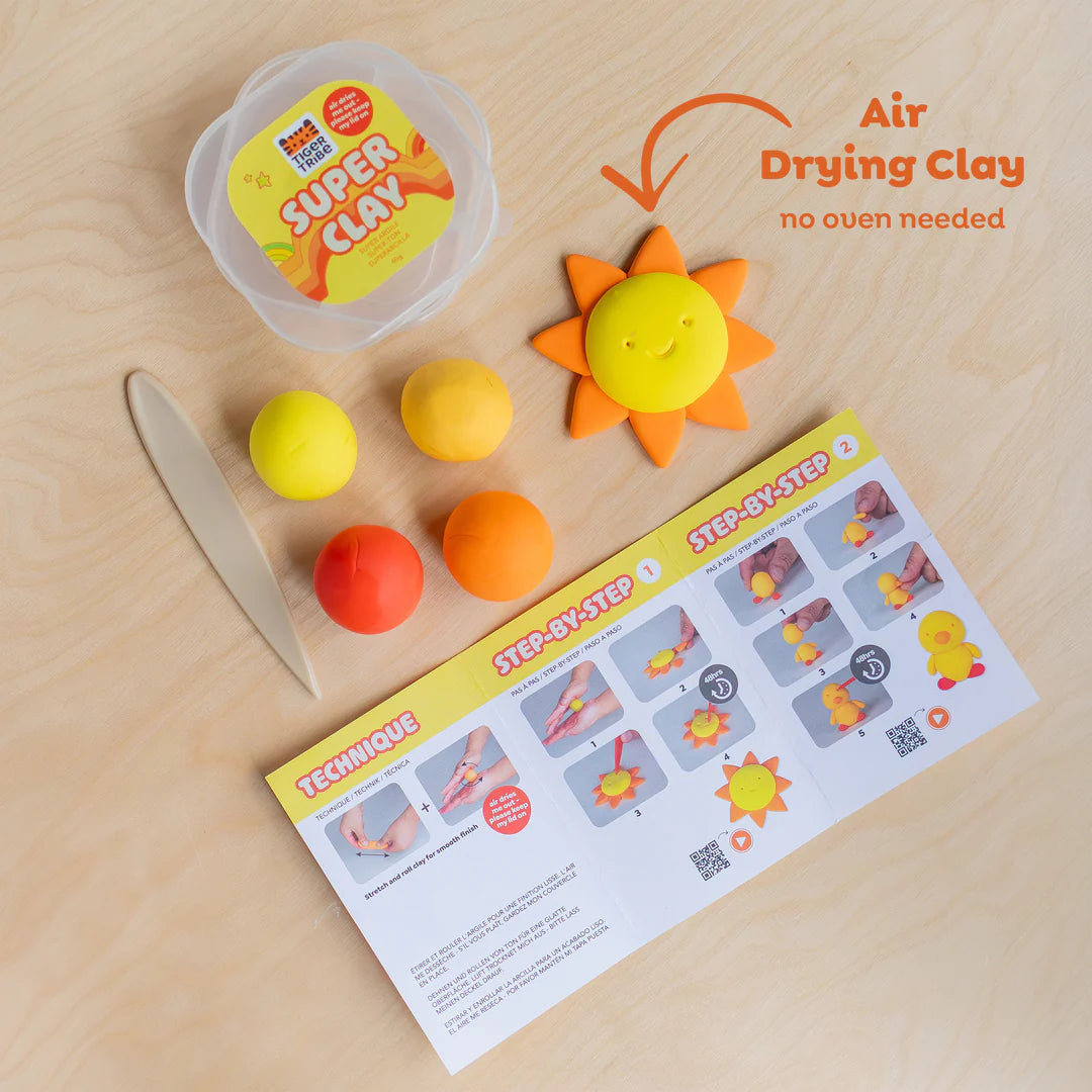 Tiger Tribe Super Clay - Sunrise (Yellow + Orange)