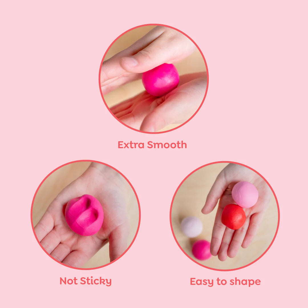 Tiger Tribe Super Clay - Sunset (Pink + Red)