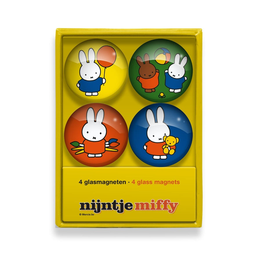 Window Box Glass Magnets Miffy Colorful
