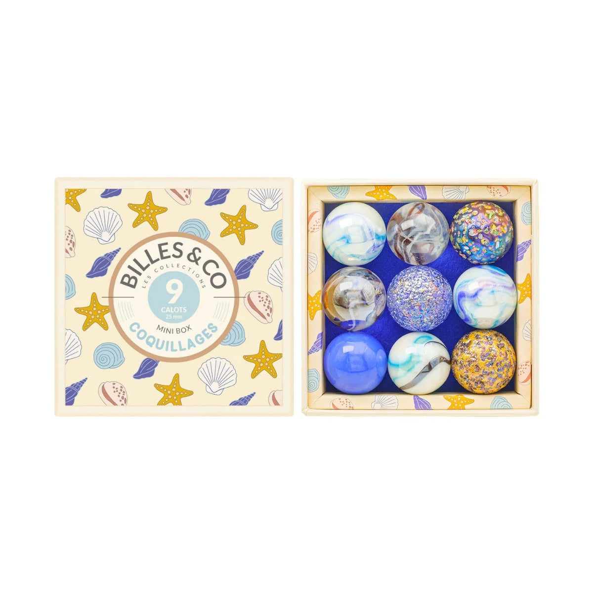 Billes & Co Marble Treasure Giant Box - Seashells