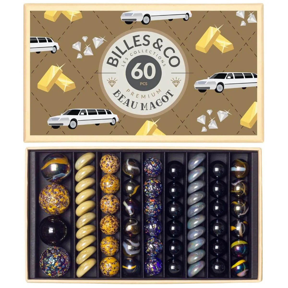 Billes & Co Marble Treasure Box - Luxe Beau Magot