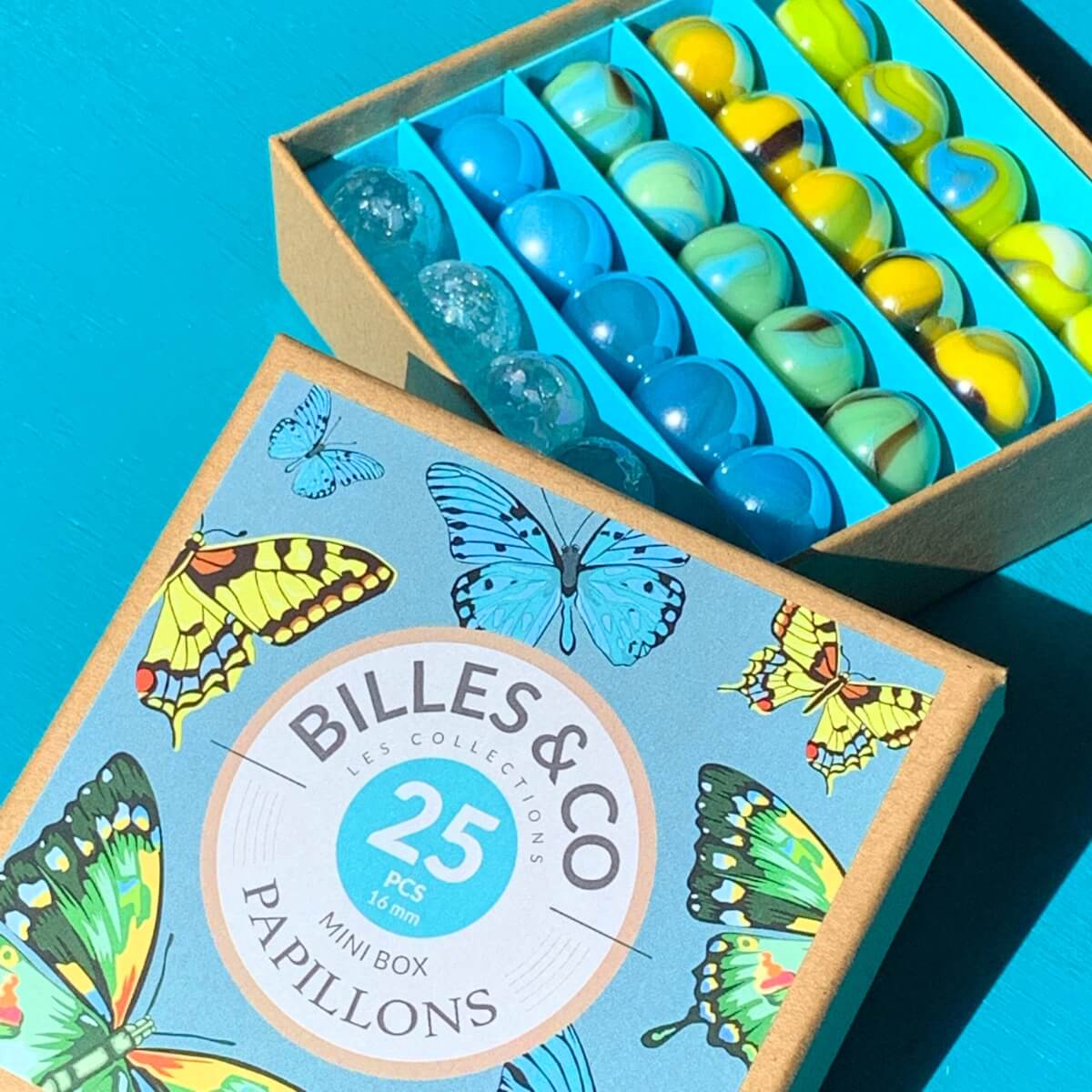 Billes & Co Marble Treasure Mini Box - Butterfly Small