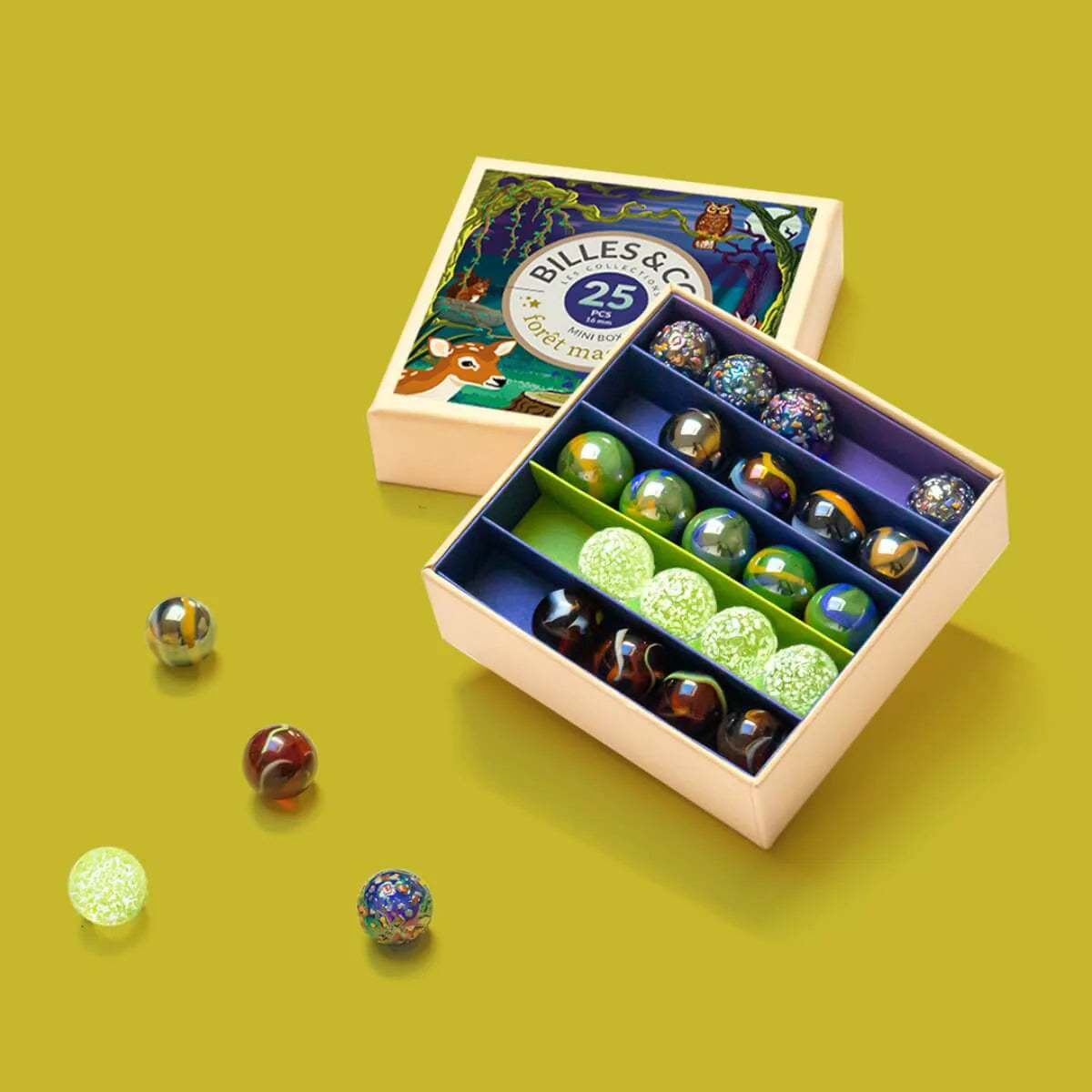 Billes & Co Marble Treasure Mini Box - Magic Forest Small